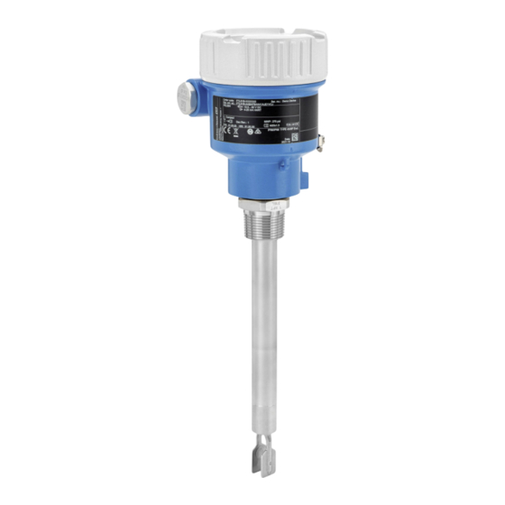 Endress+Hauser Liquiphant FTL51B Manual De Instrucciones