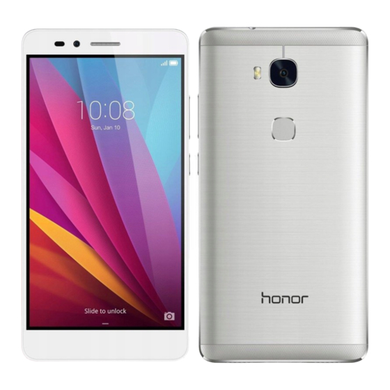 honor 5X Guia De Inicio Rapido