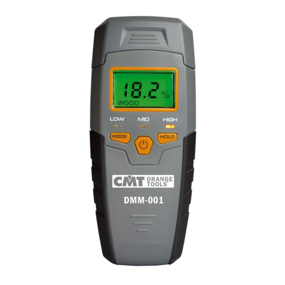 CMT ORANGE TOOLS DMM-001 Manual De Instrucciones
