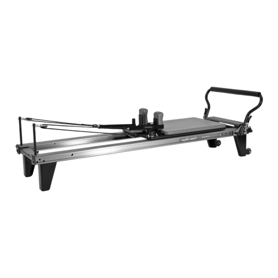 Balanced Body Allegro Reformer Manual De Instrucciones