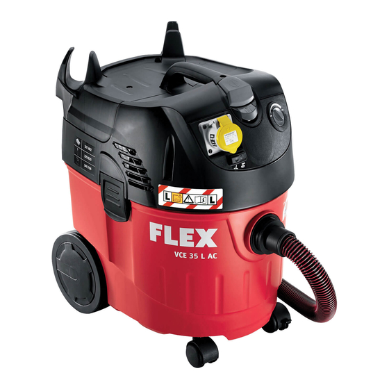 Flex VCE 35 L AC 110/BS-4h Manual De Instrucciones