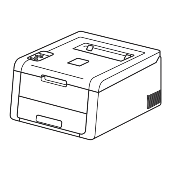Brother HL-3140CW Guia Del Usuario