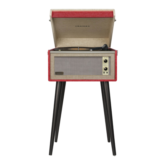 Crosley CR6233A Manuales