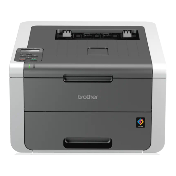 Brother HL-3140CW Guía De Seguridad Del Producto