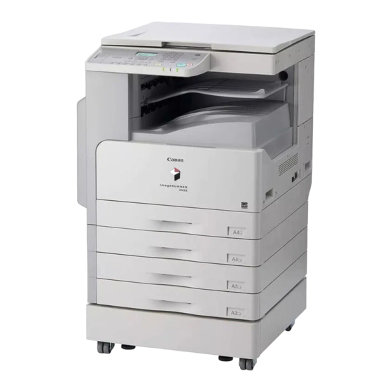 Canon imageRUNNER 2422 Breve Guía De Instrucciones