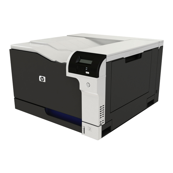 HP Color LaserJet CP5225 Serie Guia Del Usuario