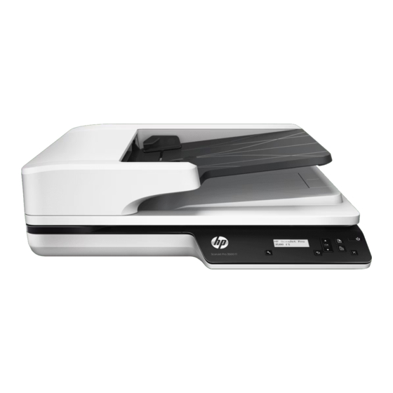 HP ScanJet Pro 3500 f1 Guia Del Usuario