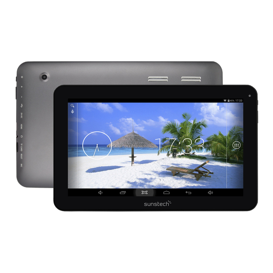 Sunstech TAB108QCBT Manual De Usuario