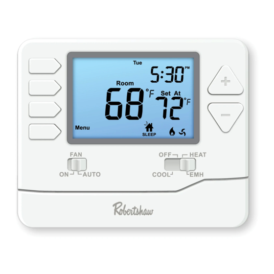 Robertshaw RS8210 Manual De Funcionamiento