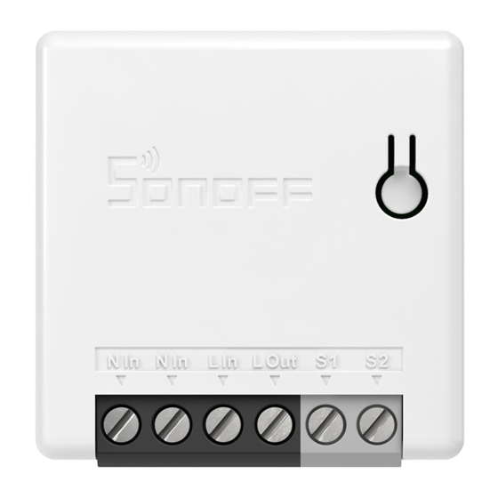 Sonoff ZBMINI Manual De Usuario