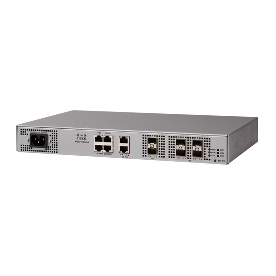 Cisco NCS 520 Guia De Instalacion