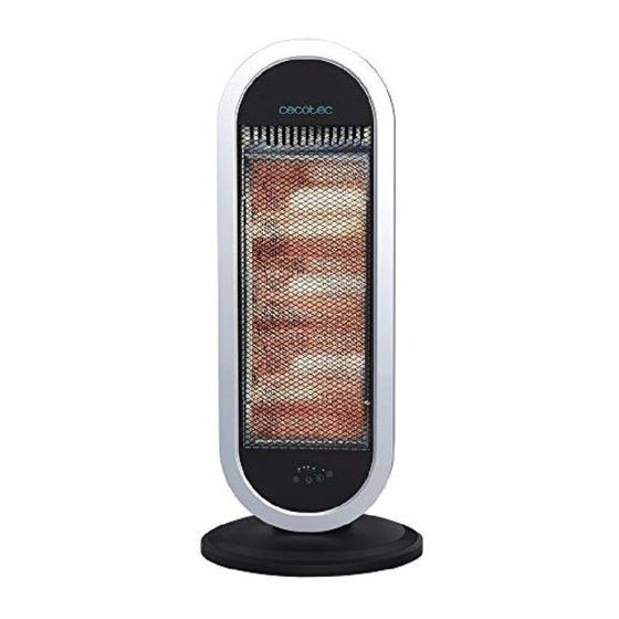cecotec Ready Warm 7400 Quartz Sky Smart Manual De Instrucciones