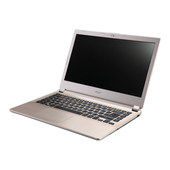 Acer Aspire V7-482 Manuales