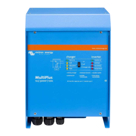Victron energy MultiPlus 12/3000/120-16 230V Manual