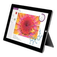 Microsoft Surface 3 Manual De Instrucciones