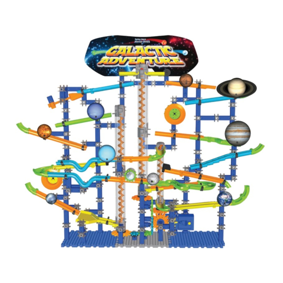 The Learning Journey Techno Gears Marble Mania GALACTIC ADVENTURE Manual Del Usuario