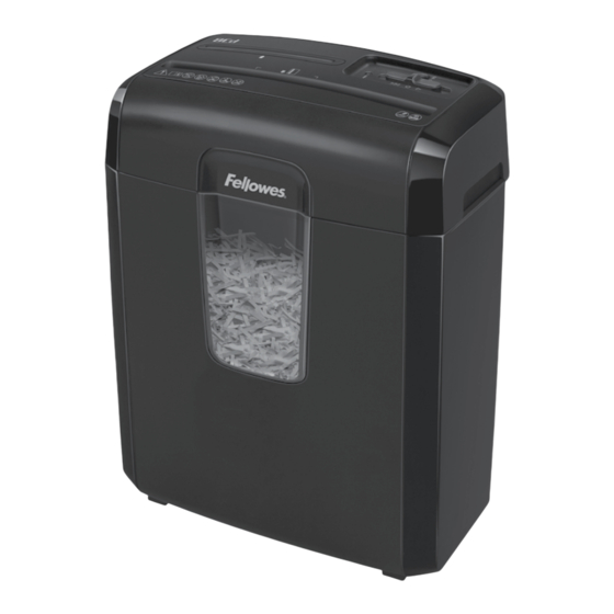 Fellowes Powershred 8C Manual Del Usuario