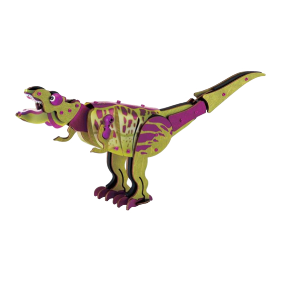 ItsImagical Buildex 3d T REX Manual De Instrucciones