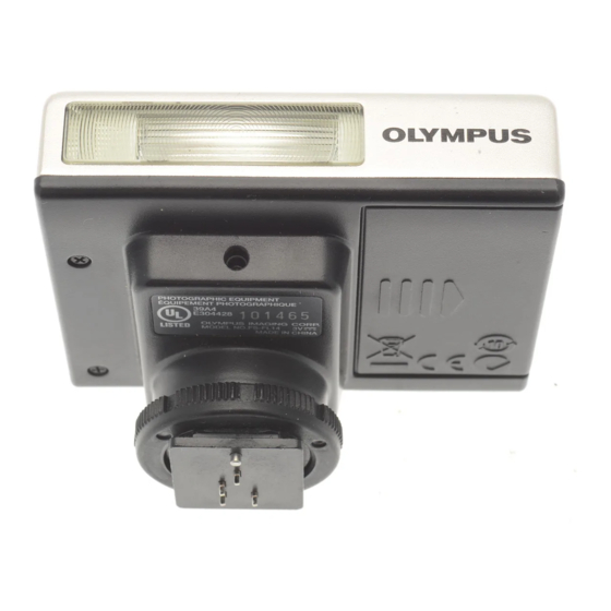 Olympus FL-14 Manuales