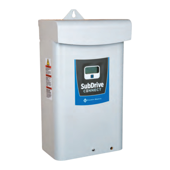 Franklin Electric SUBDRIVE CONNECT Manual Para Propietarios