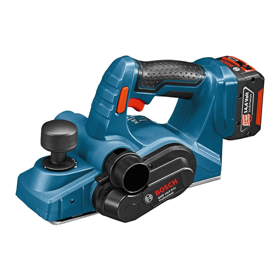 Bosch GHO Professional 14,4 V-LI Manual Original