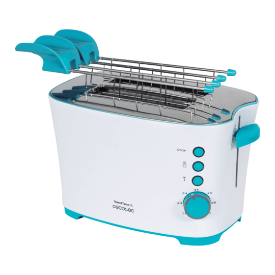 cecotec Toast&Taste 2S Manual De Instrucciones