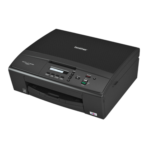 Brother DCP-J140W Guía De Configuración Rápida