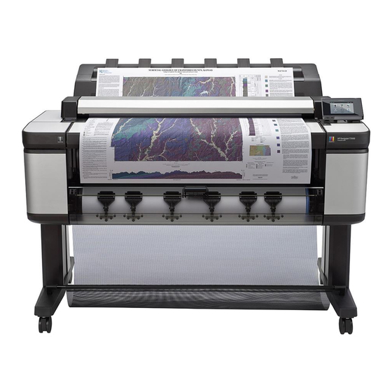 HP DesignJet T3500 Manual Del Usuario