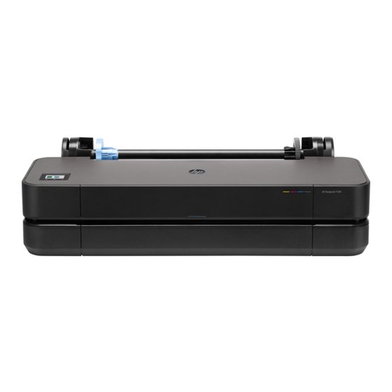 HP DesignJet T200 Serie Información De Introducción