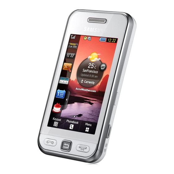 Samsung GT-S5230 Manual Del Usuario