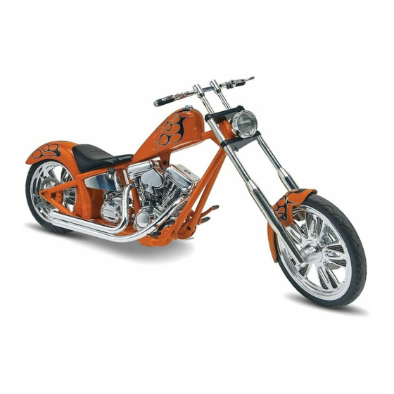 REVELL CUSTOM CHOPPER SET Manual De Instrucciones