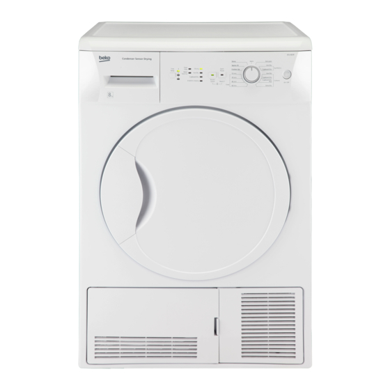 Beko DCU 8230 Manual Del Usuario