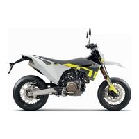 Husqvarna Supermoto 701 2021 Manual De Instrucciones