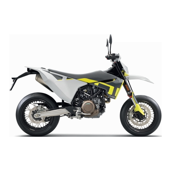 Husqvarna Supermoto 701 2021 Manuales