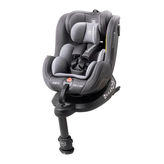 Babyauto RONDA iSIZE Manuales