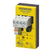 Siemens SIRIUS 3SF5402-1AA03 Instructions De Service