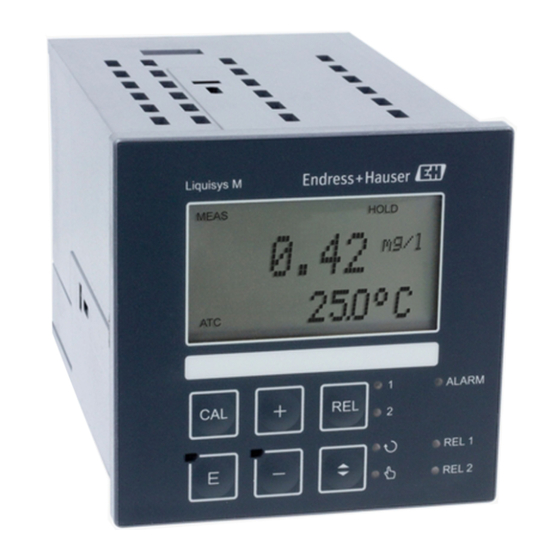 Endress+Hauser Liquisys M CCM223 Instrucciones De Funcionamiento