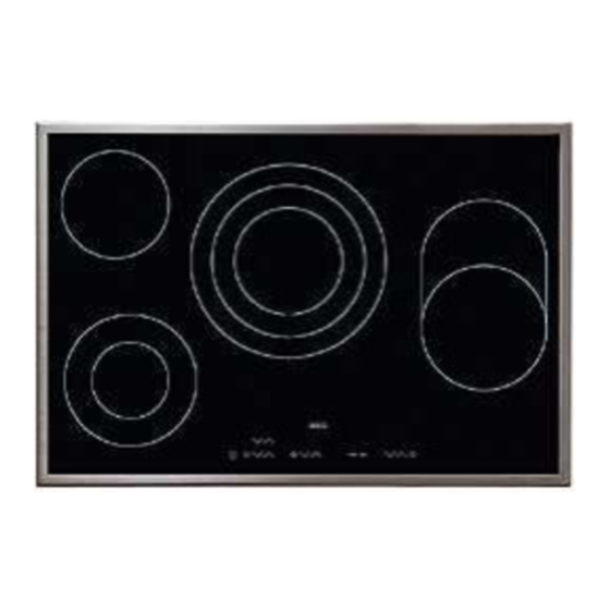 AEG ELECTROLUX 86700K Manuales