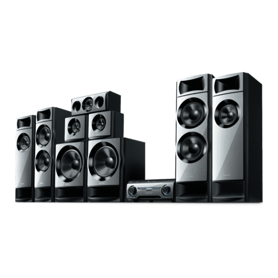 Sony HT-M77 Guía De Instalación Rápida