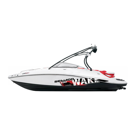 Sea-doo 230 Wake 230 Challenger 2010 Serie Manuales