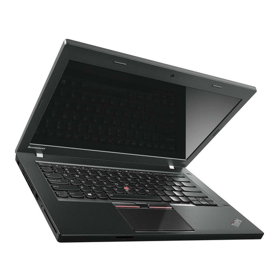 Lenovo ThinkPad L450 Guia Del Usuario