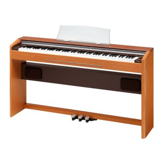 Casio Privia PX-800 Guia Del Usuario