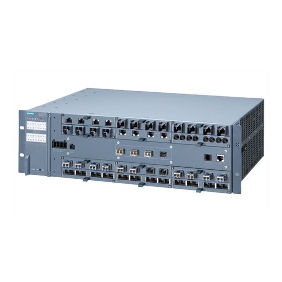 Siemens SIMATIC NET SCALANCE X-500 Serie Manual De Configuración