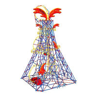 K'Nex LAVA LAUNCH COASTER Manual De Instrucciones