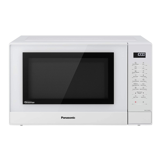 Panasonic NN-GT45KW Instrucciones De Funcionamiento