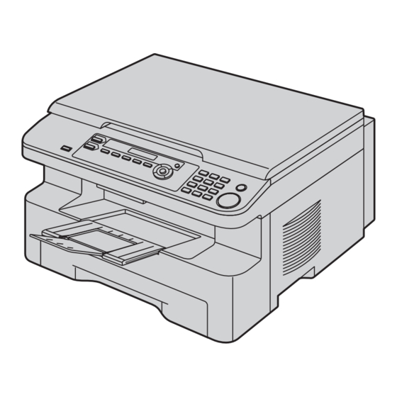 Panasonic KX-MB261GX Instrucciones De Funcionamiento