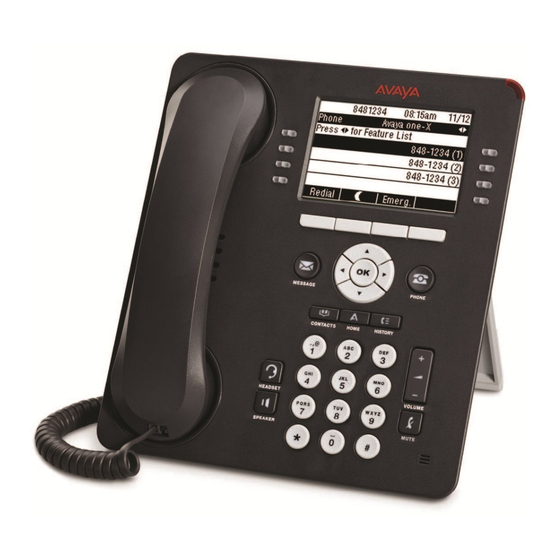 Avaya one-X H.323 Guia Del Usuario