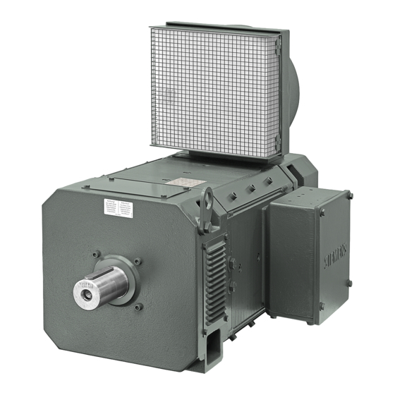 Siemens SIMOTICS DC 1GG6 Instrucciones De Montaje
