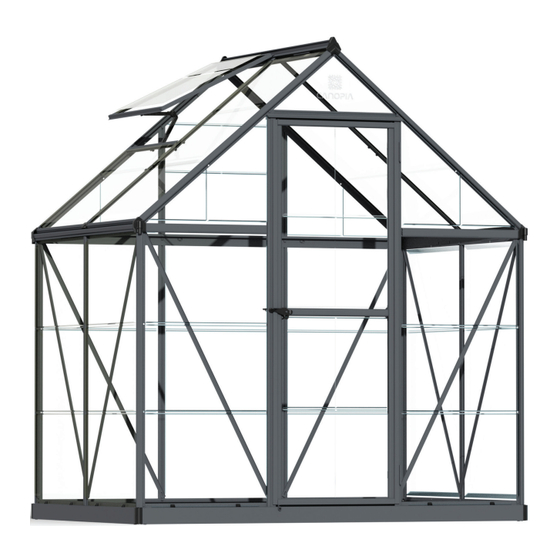Palram CANOPIA HARMONY 6x4 Instrucciones De Montaje