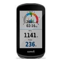 Garmin EGDE 1030 PLUS Manual Del Usuario